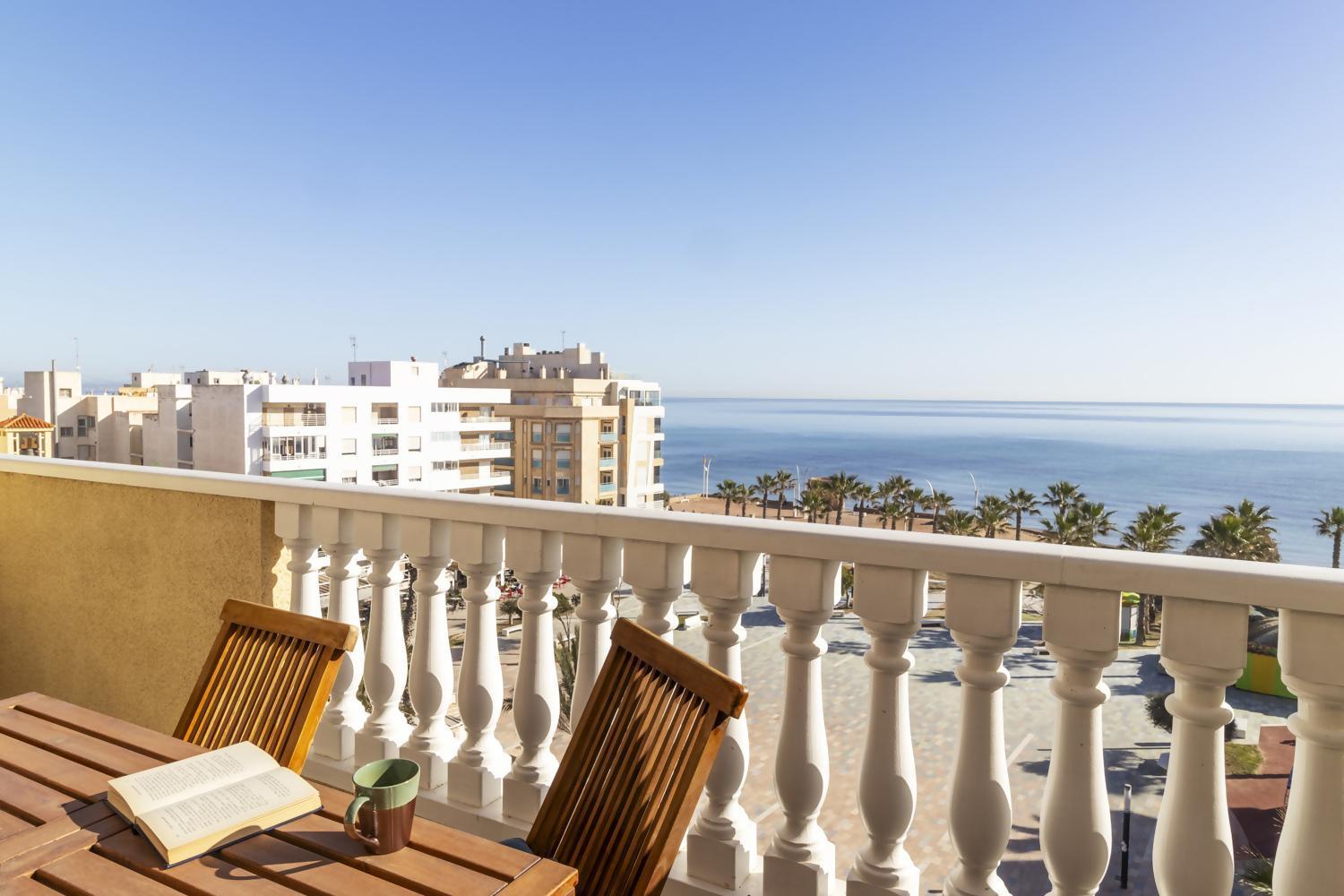 Апартаменты Atico Pink Seafront Ла-Мата Экстерьер фото